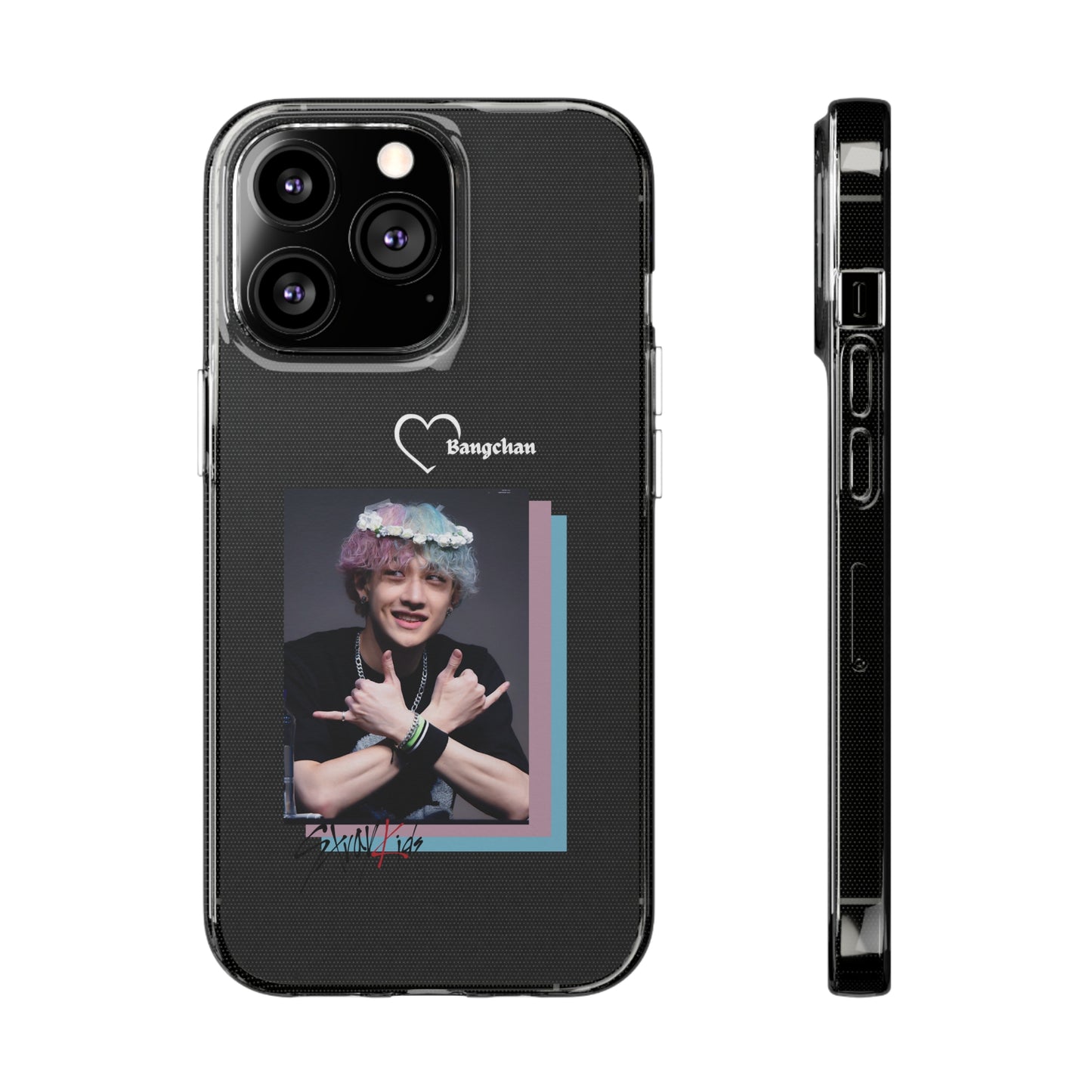 Straykids Bangchan clear phone case