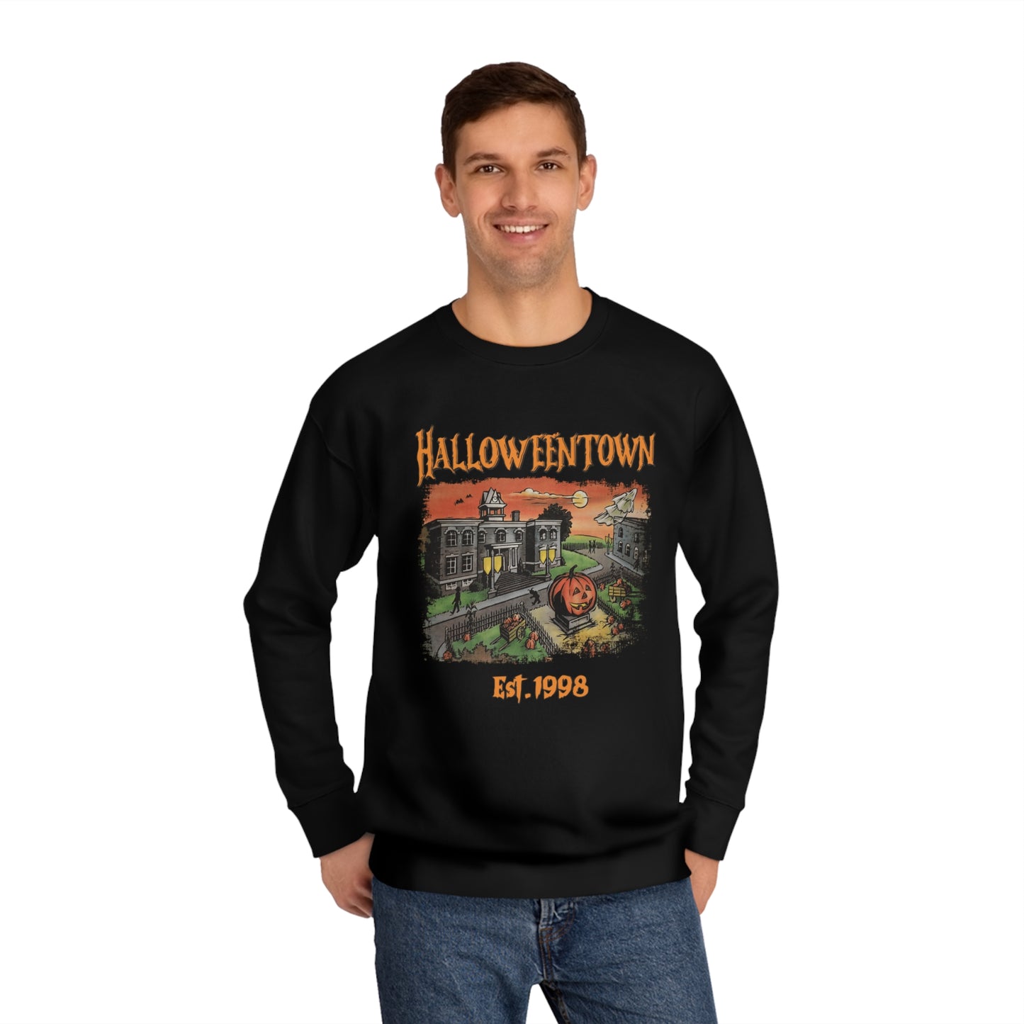 Halloween Town Unisex Crew Sweatshirt