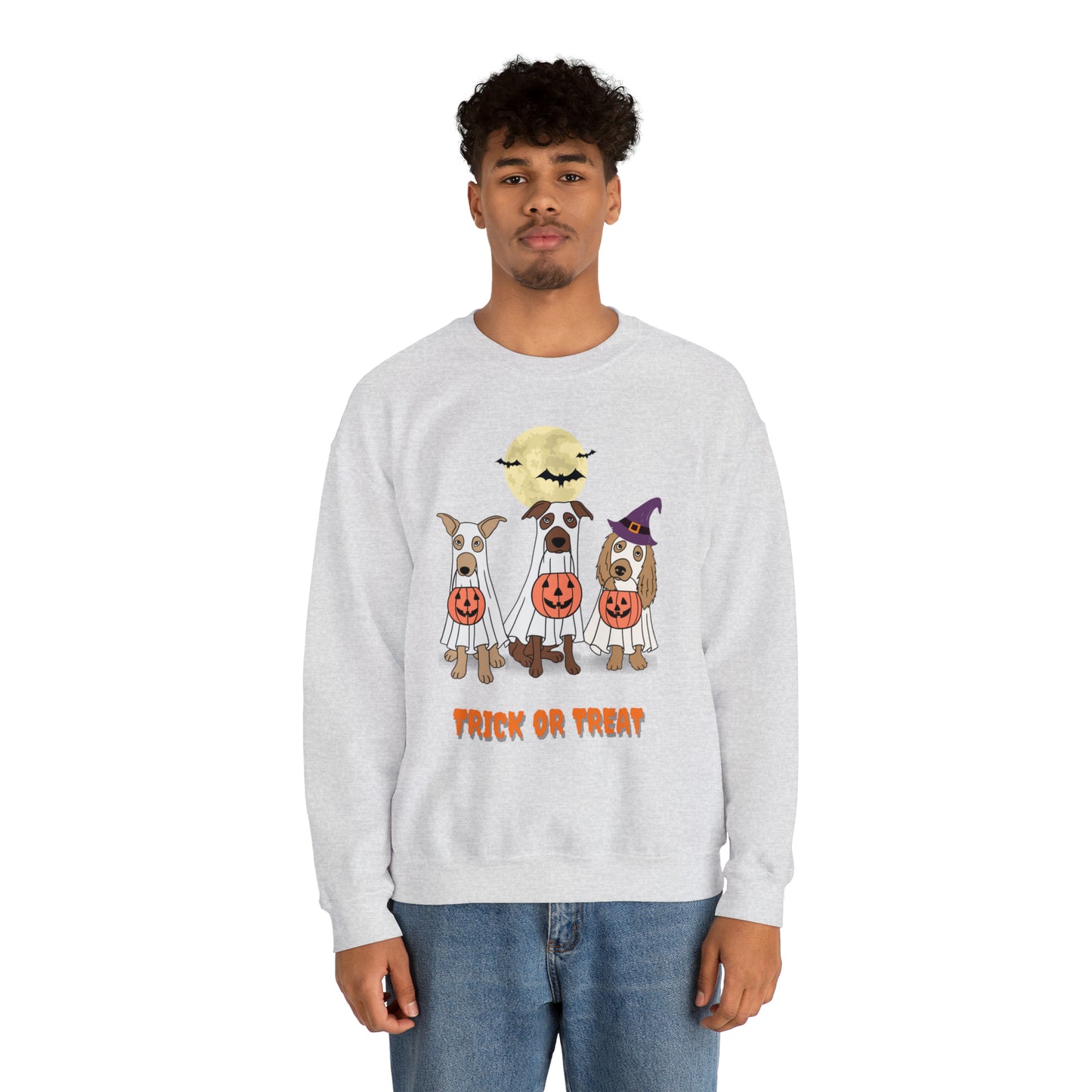 Halloween unisex dog lover sweatshirt