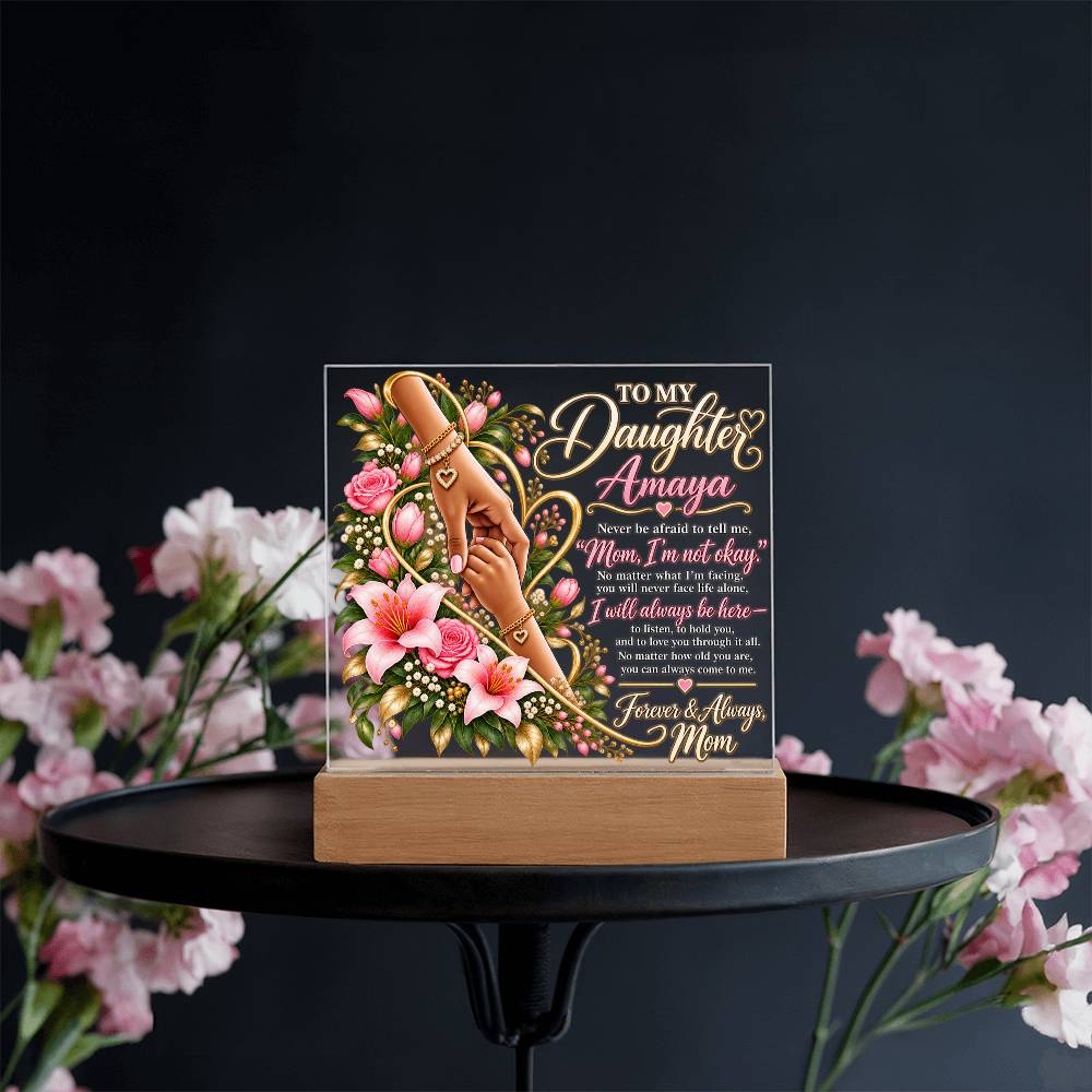 Acrylic Square Plaque