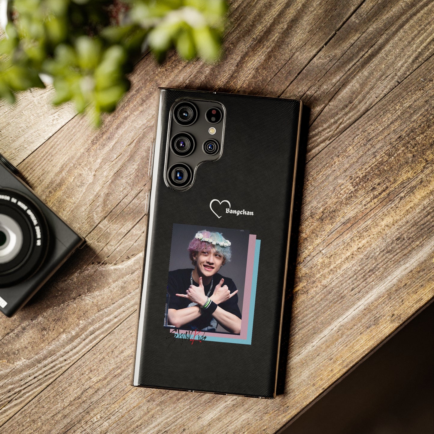 Straykids Bangchan clear phone case