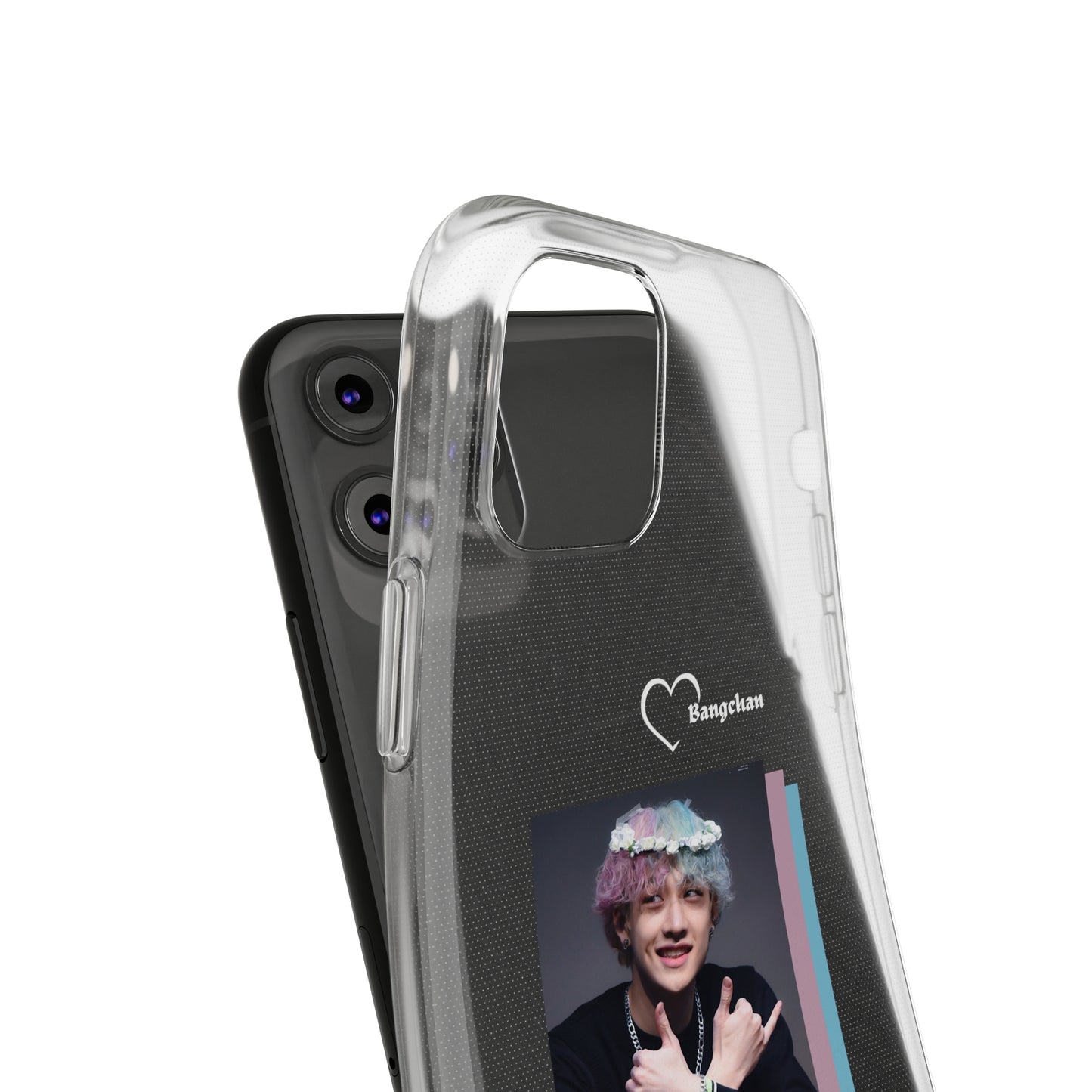 Straykids Bangchan clear phone case