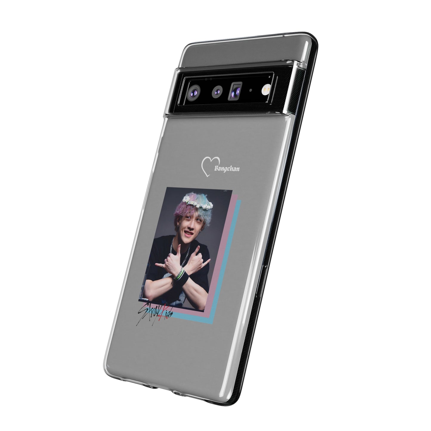 Straykids Bangchan clear phone case