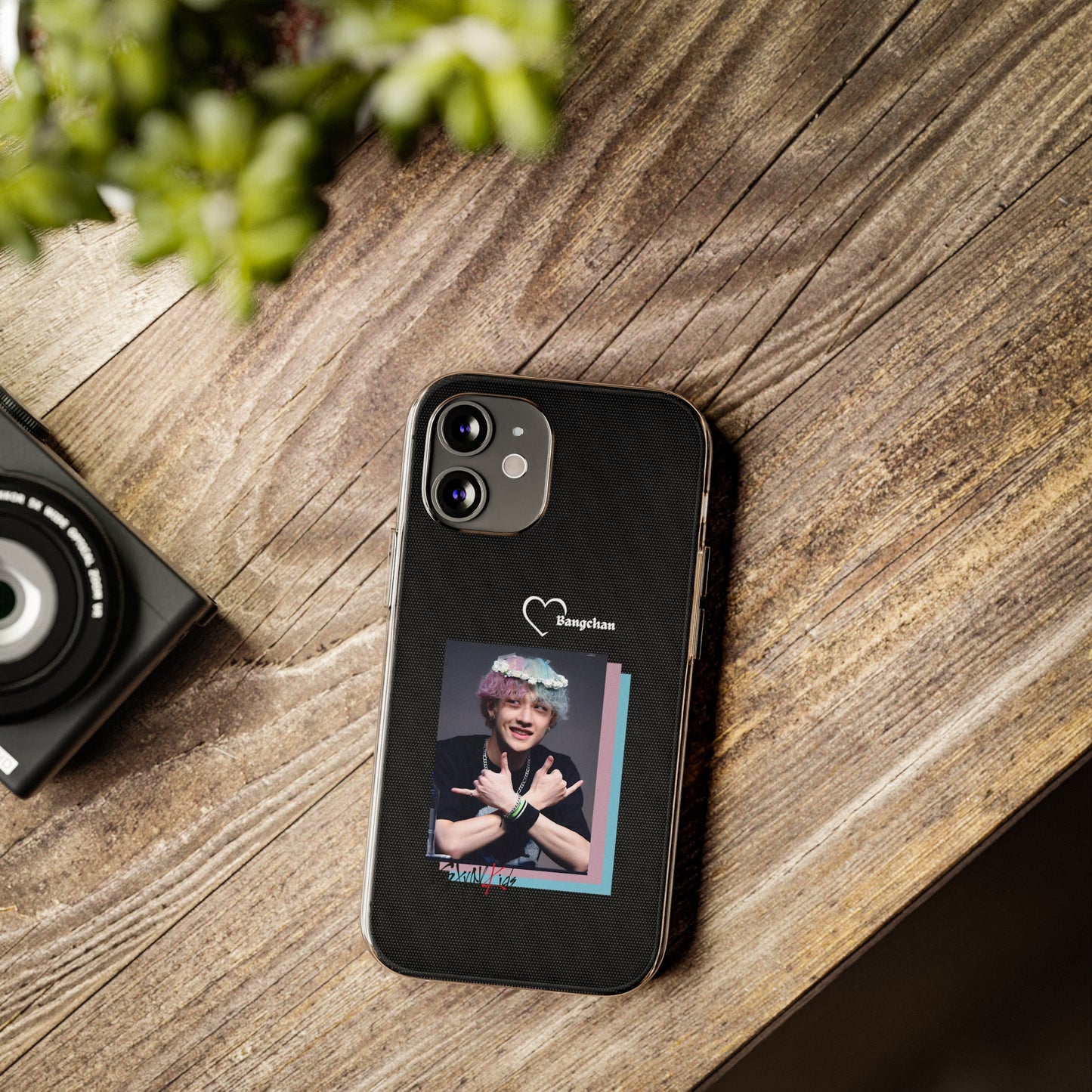 Straykids Bangchan clear phone case