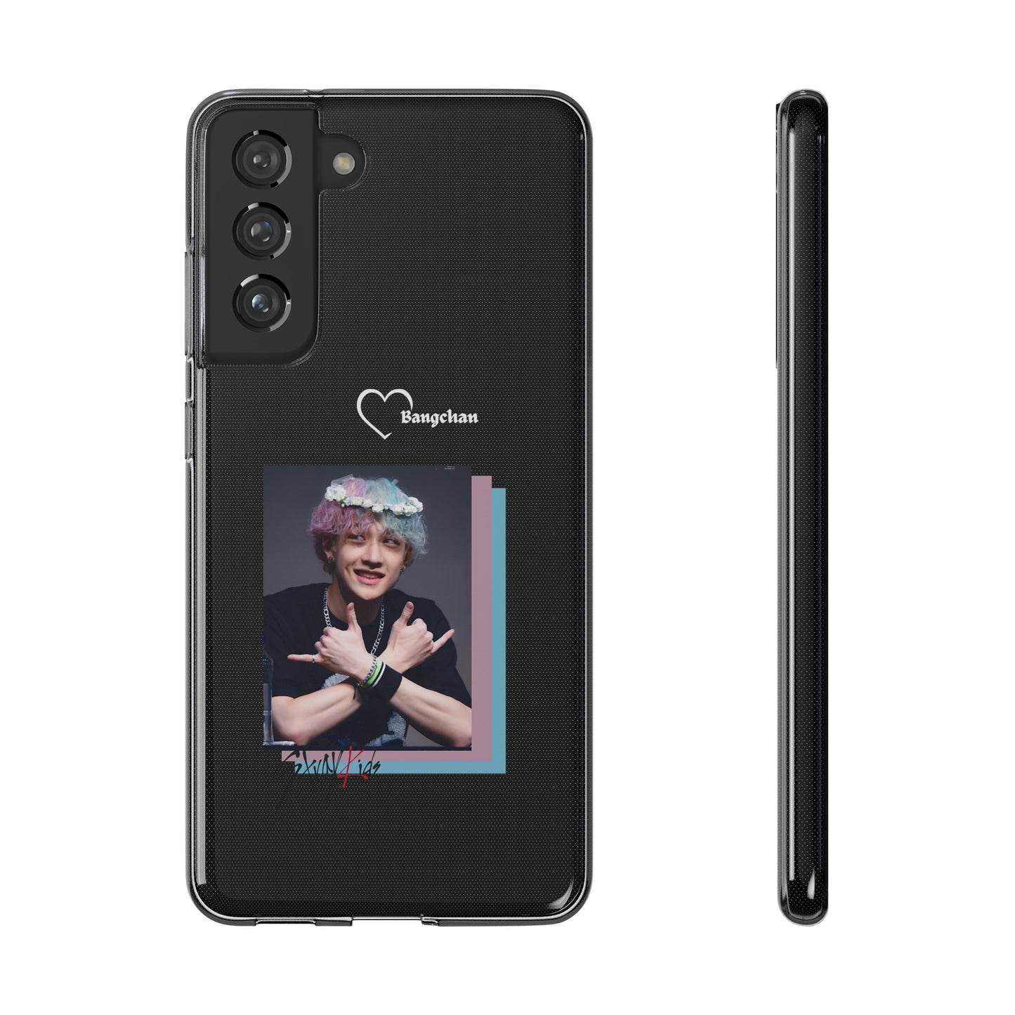 Straykids Bangchan clear phone case