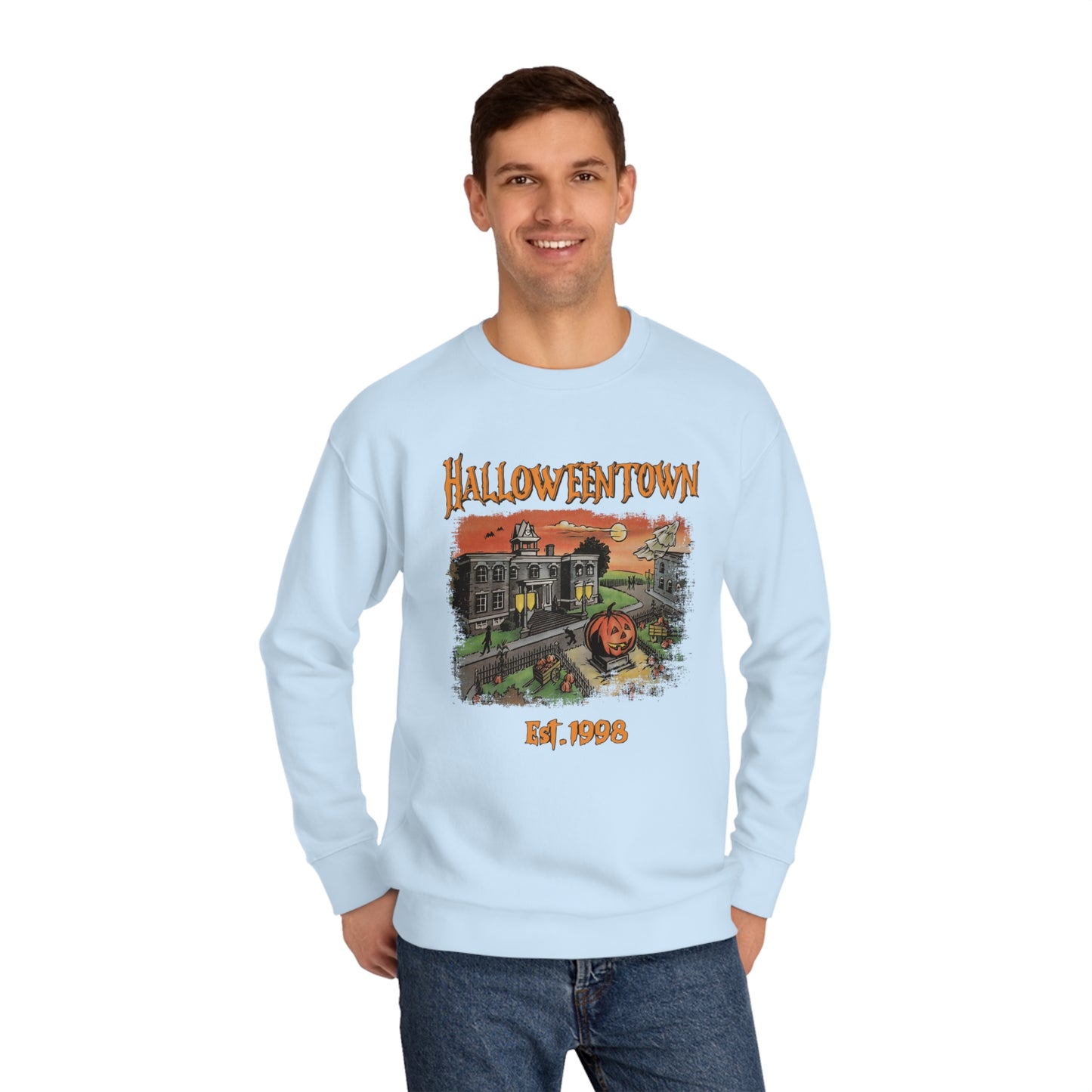 Halloween Town Unisex Crew Sweatshirt