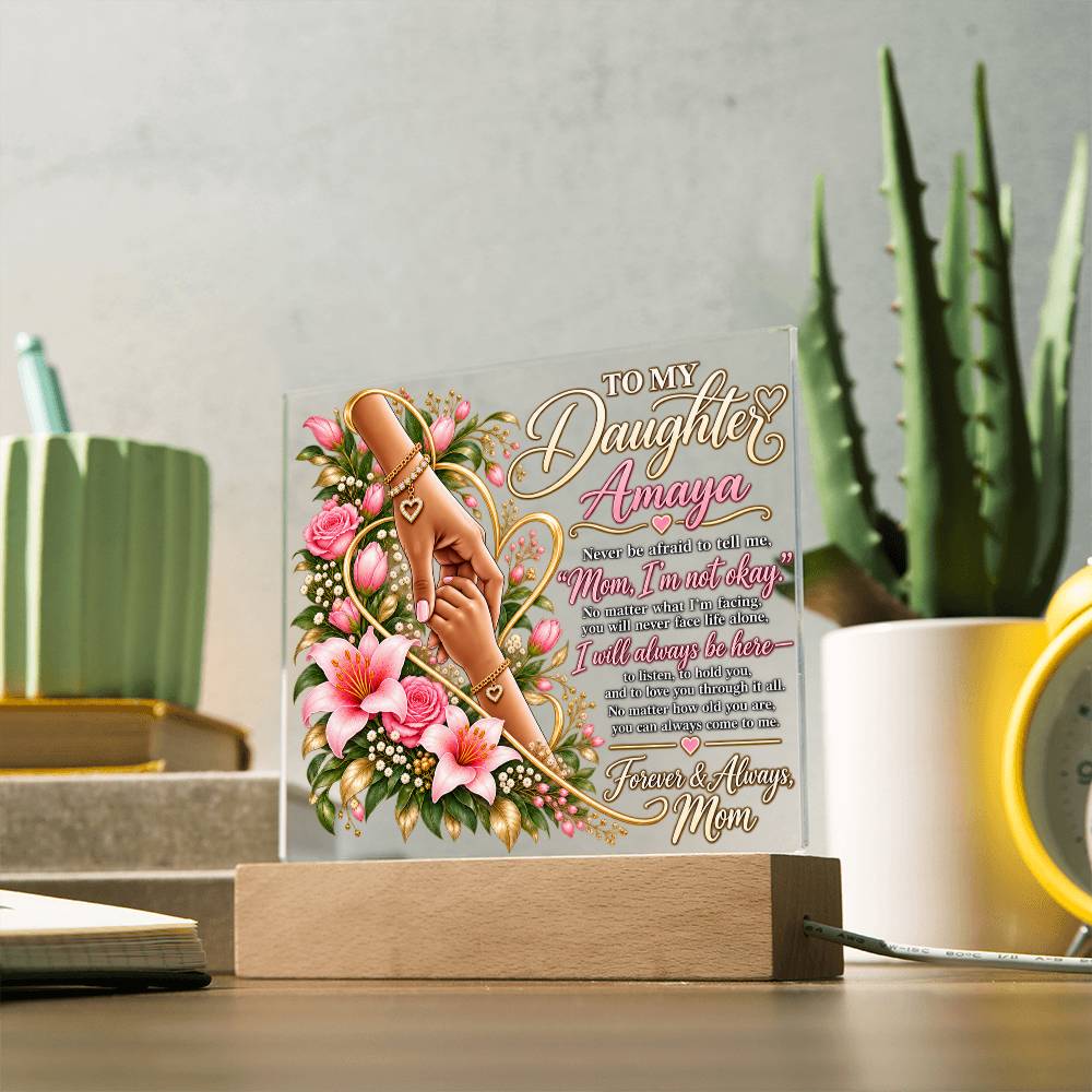 Acrylic Square Plaque
