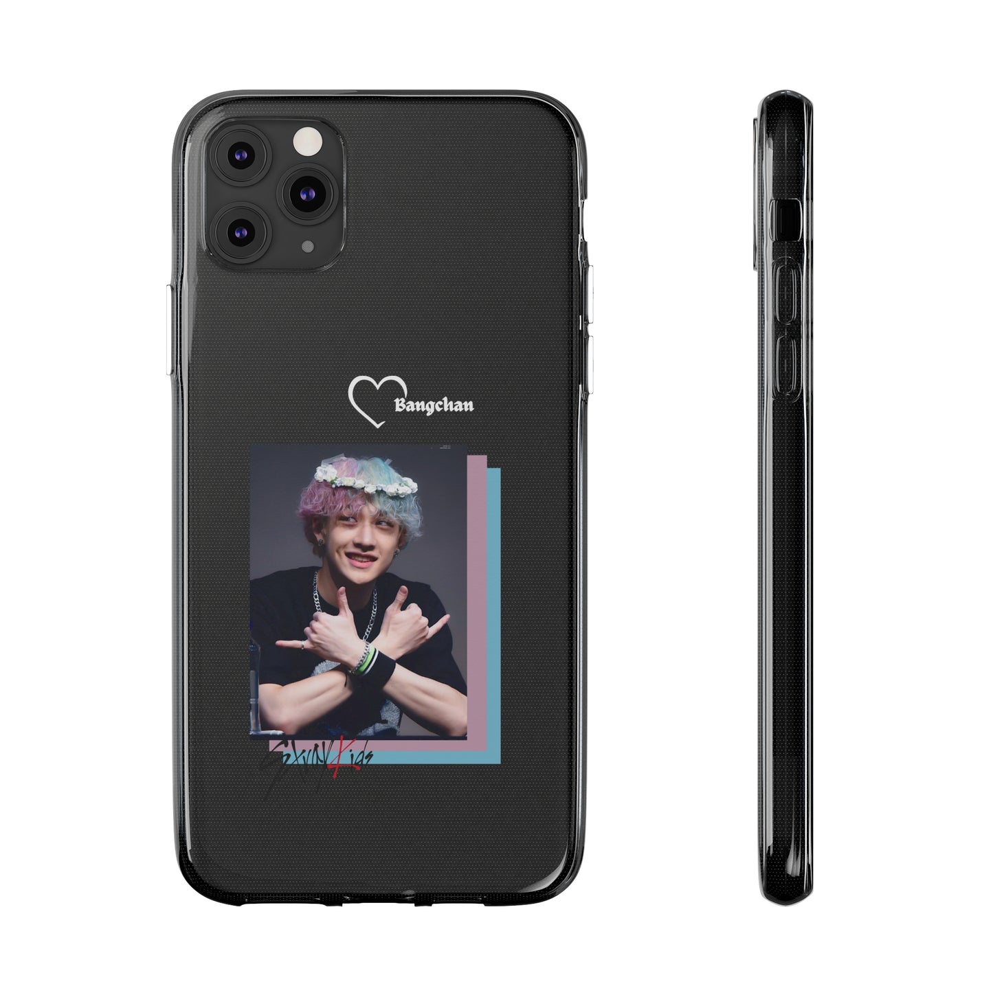 Straykids Bangchan clear phone case