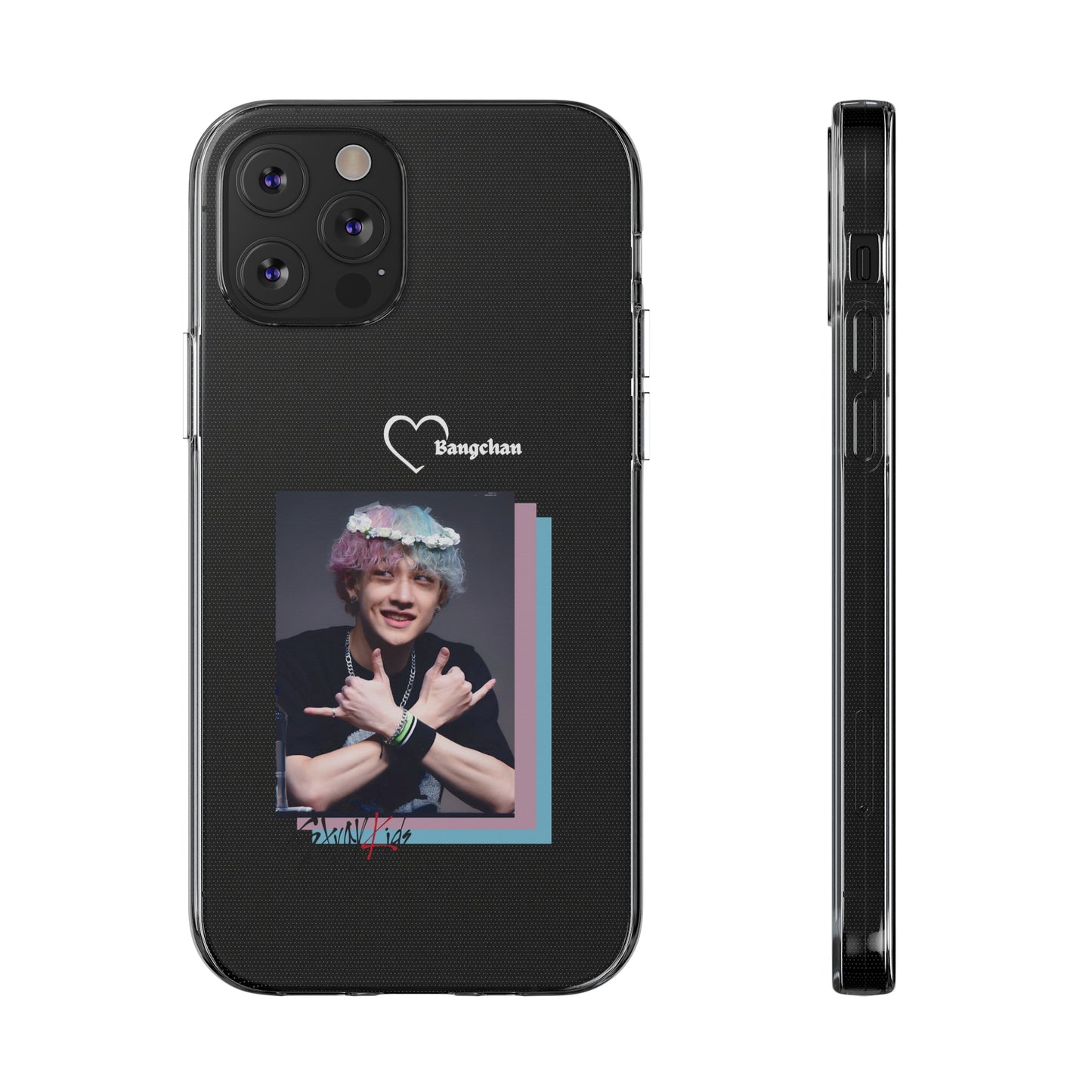 Straykids Bangchan clear phone case