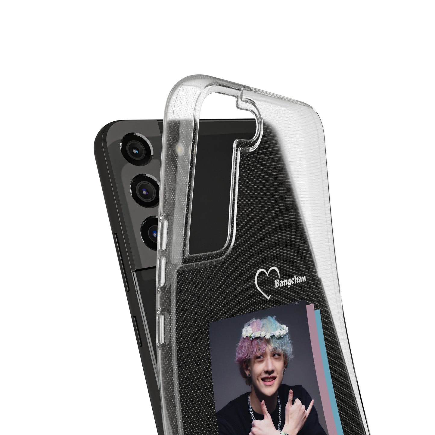 Straykids Bangchan clear phone case