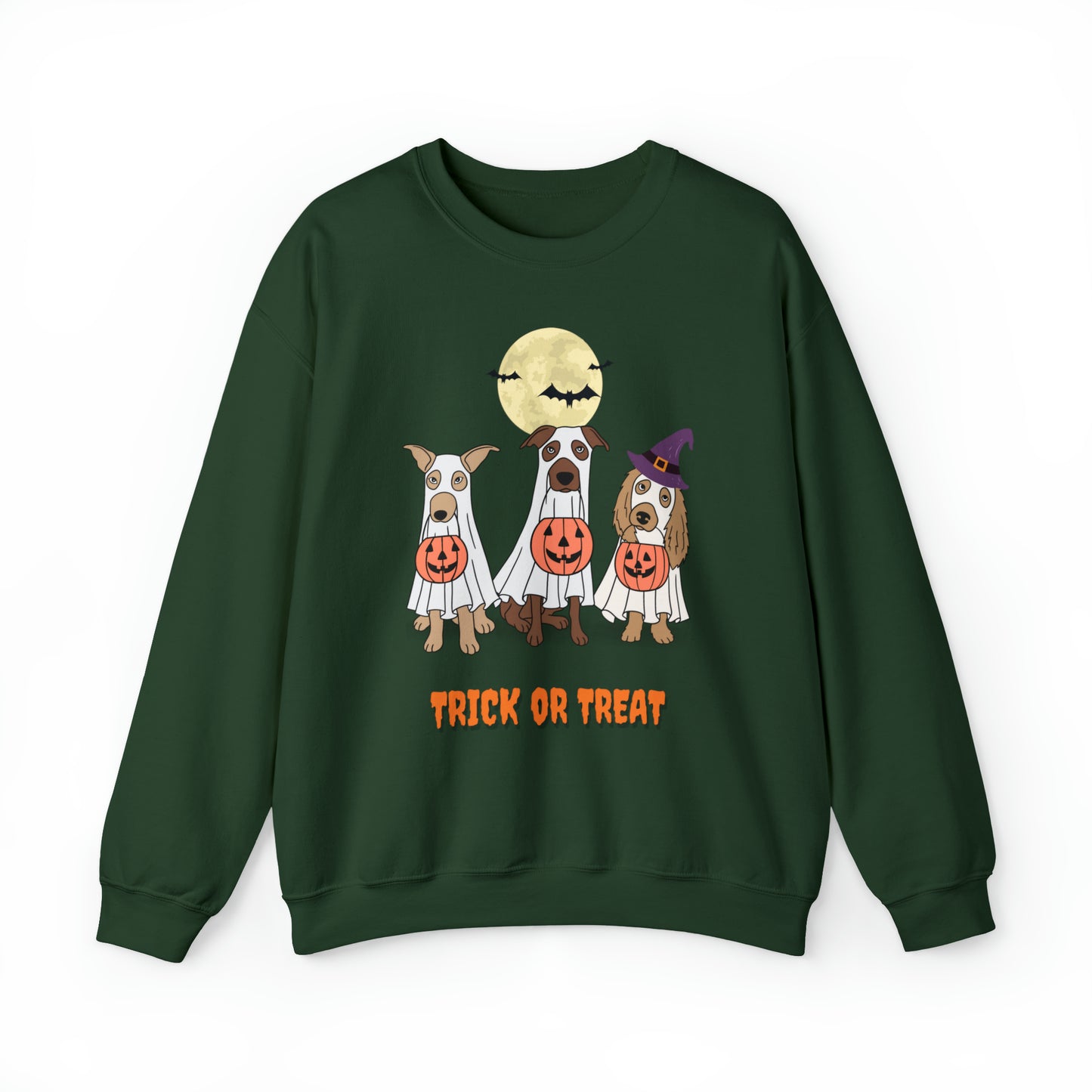 Halloween unisex dog lover sweatshirt