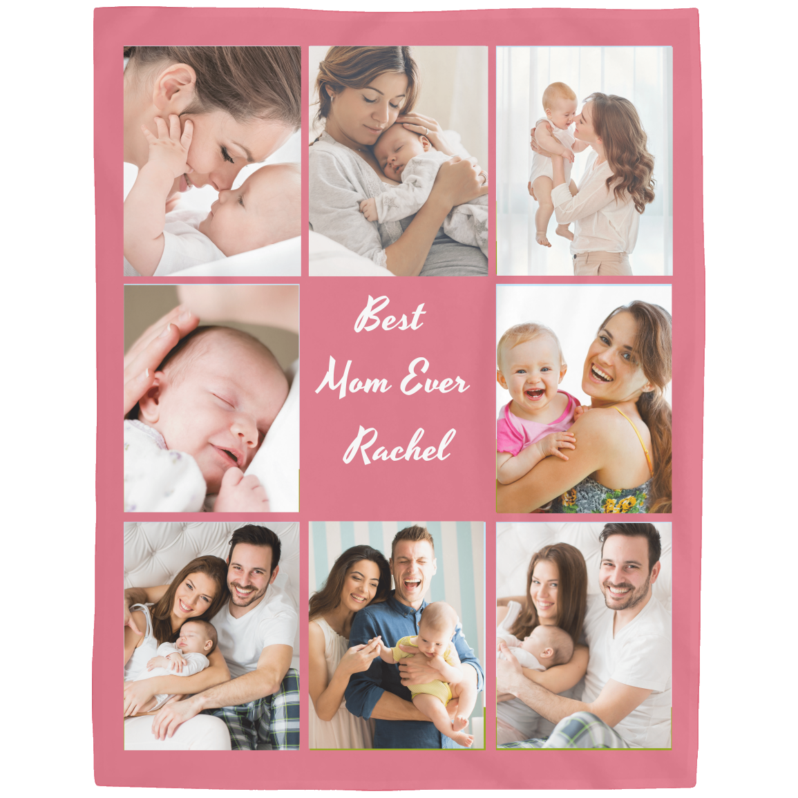 Best Mom Ever Photo Blanket