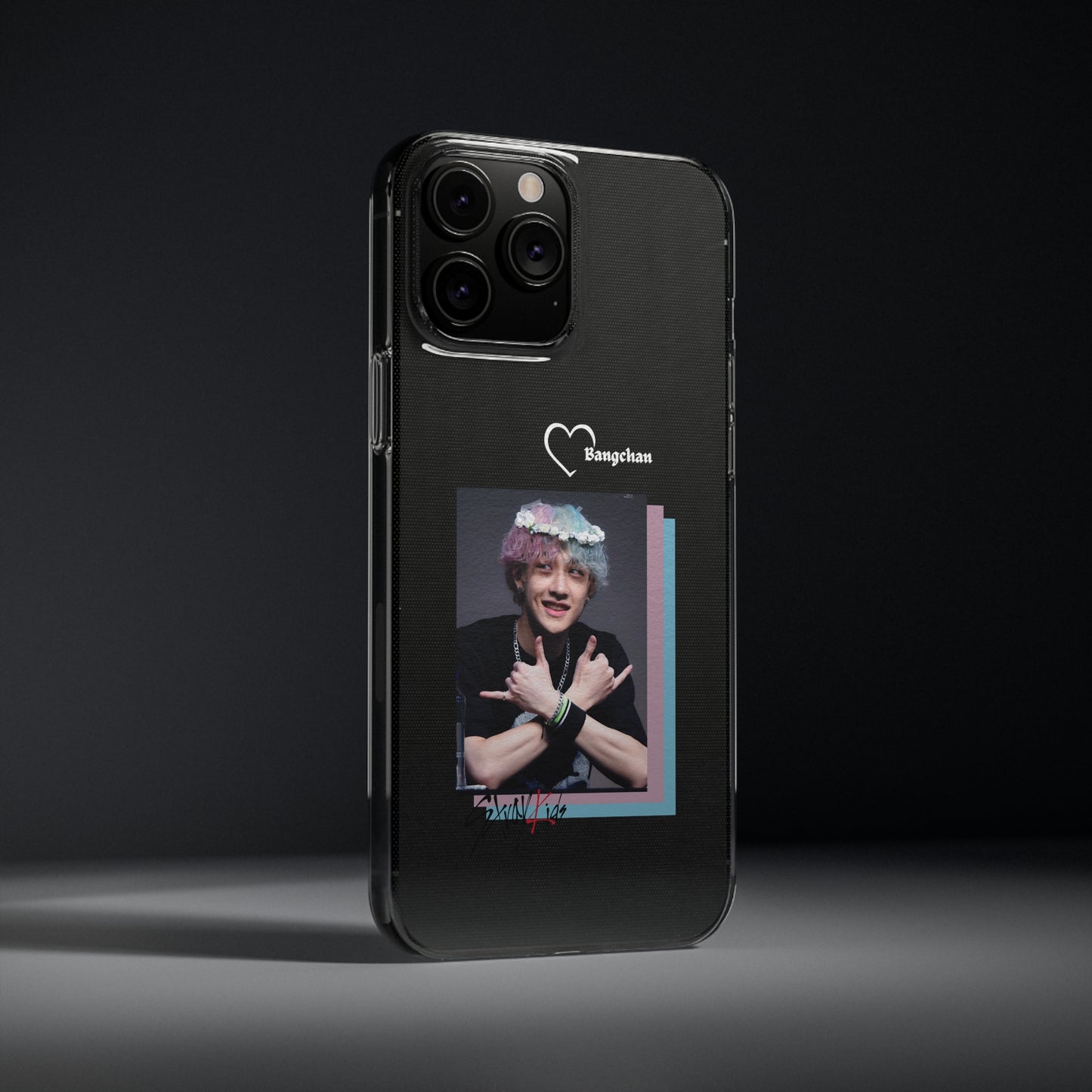 Straykids Bangchan clear phone case