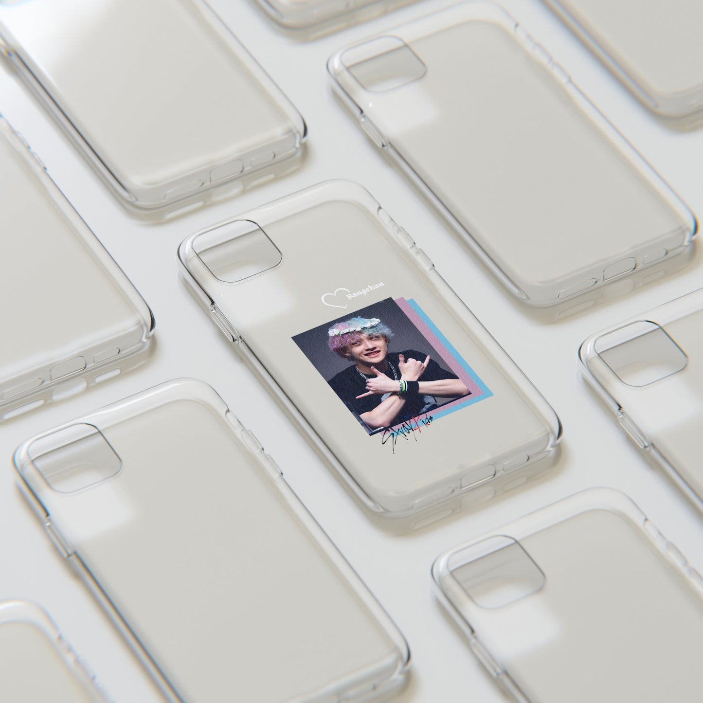 Straykids Bangchan clear phone case