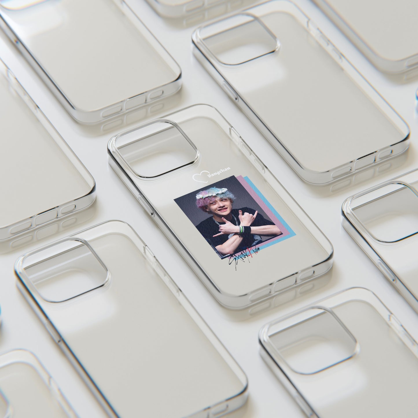 Straykids Bangchan clear phone case