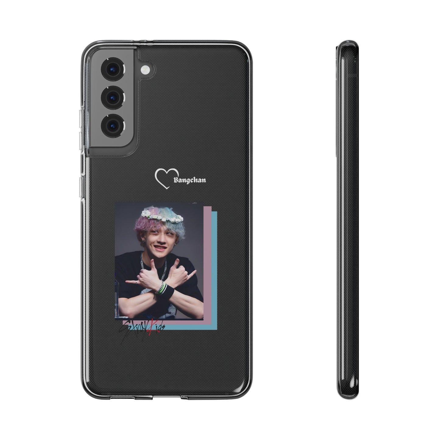 Straykids Bangchan clear phone case