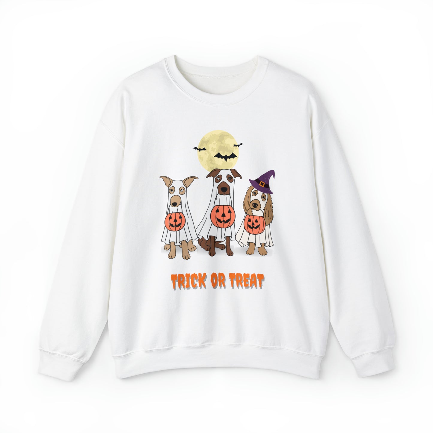 Halloween unisex dog lover sweatshirt