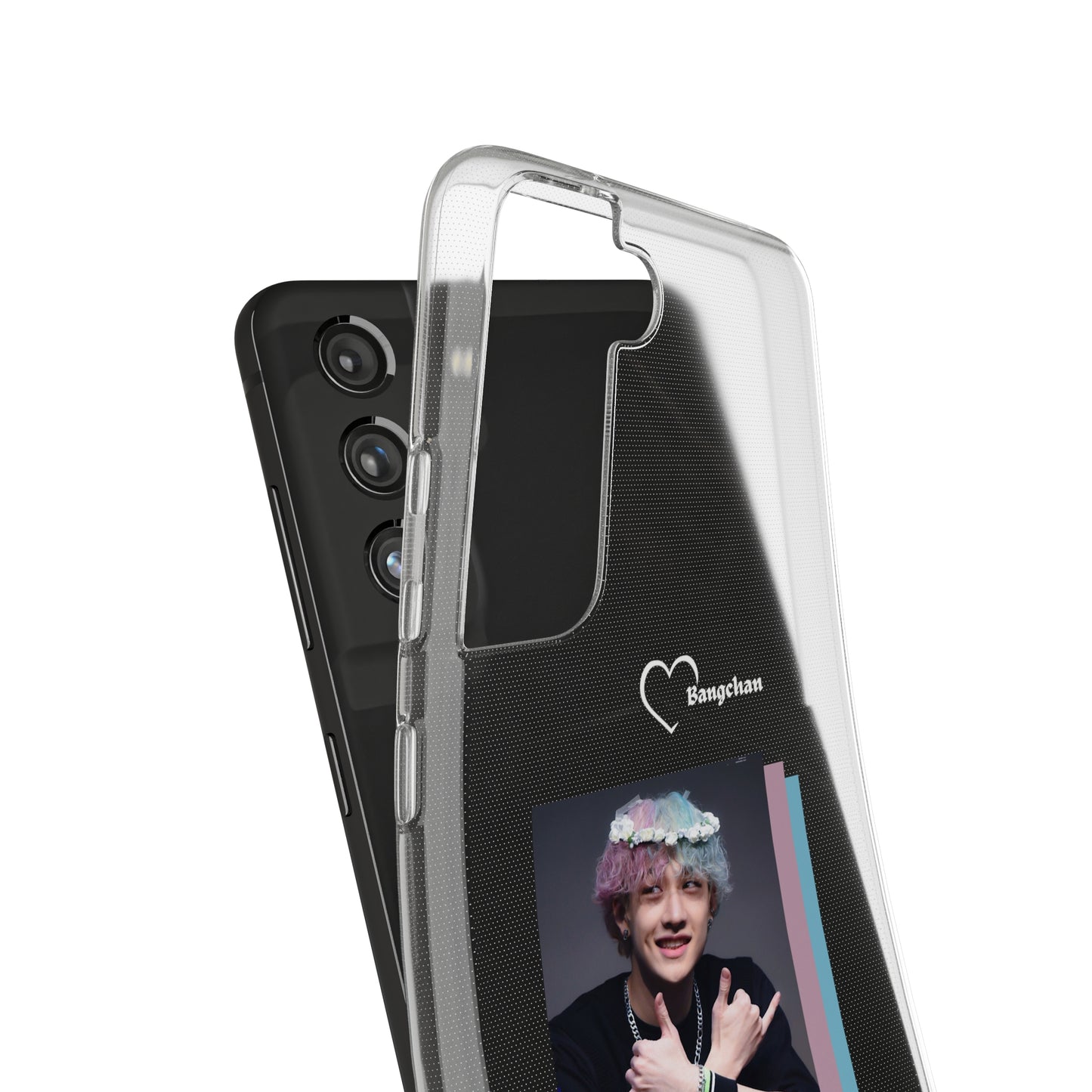 Straykids Bangchan clear phone case