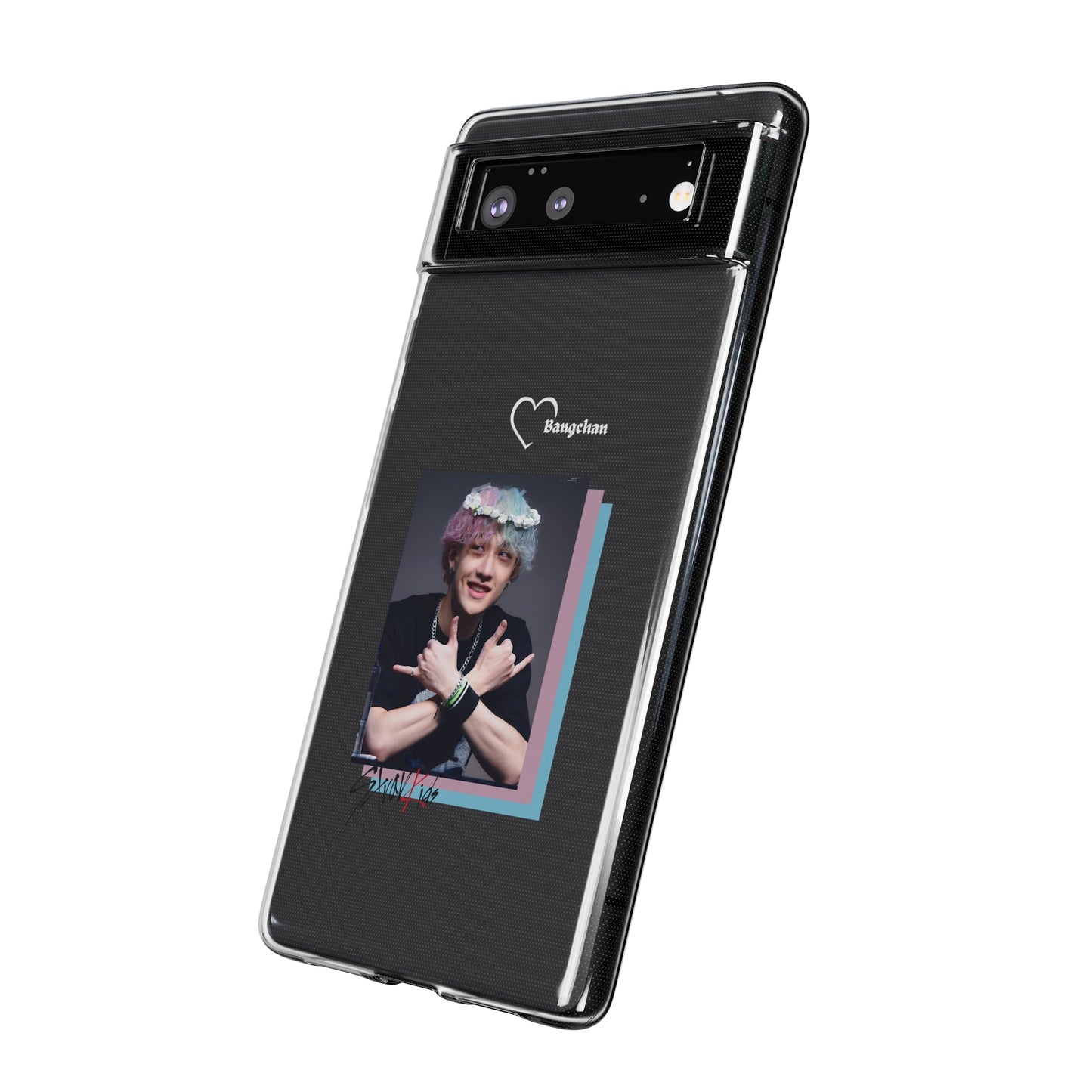 Straykids Bangchan clear phone case