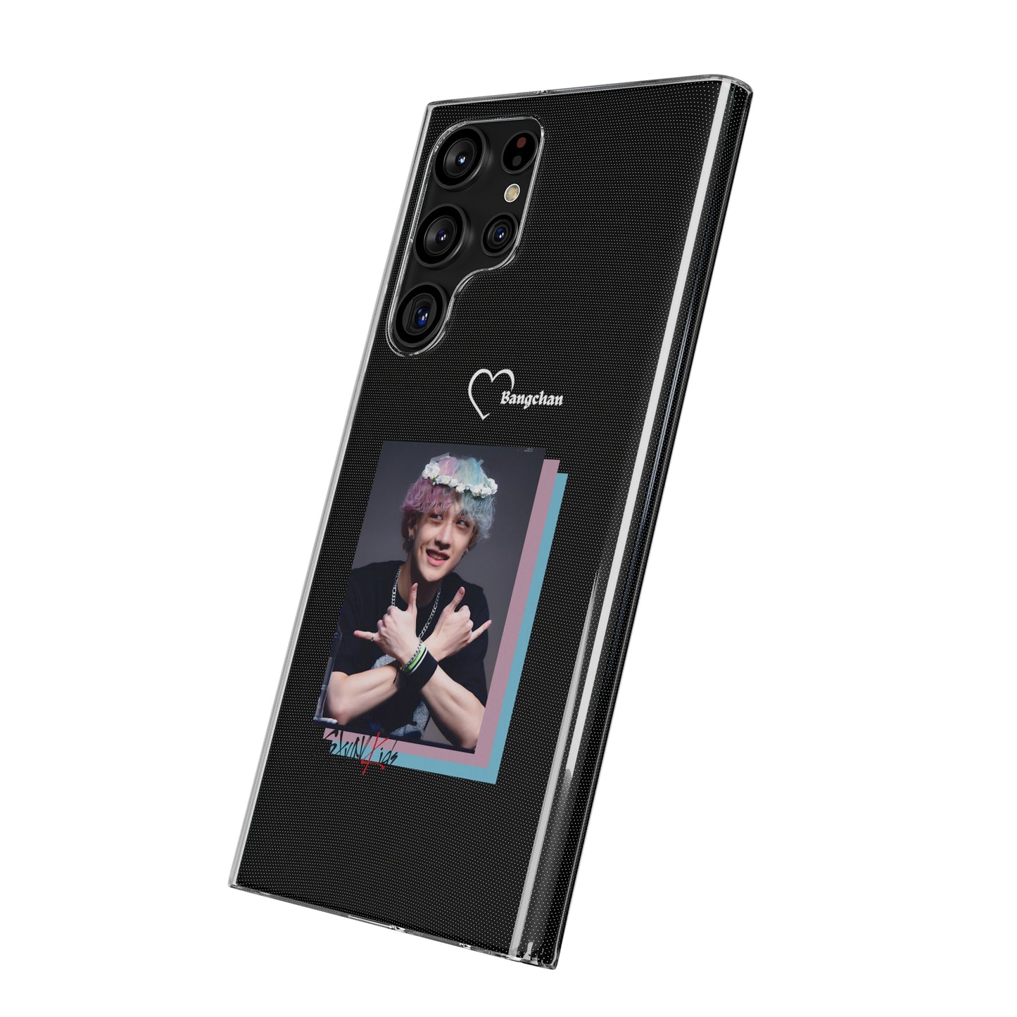 Straykids Bangchan clear phone case