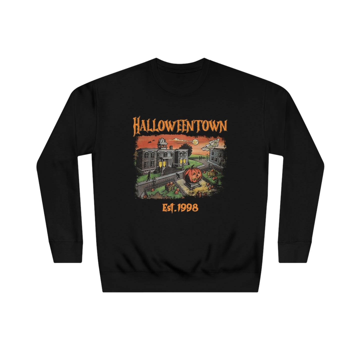 Halloween Town Unisex Crew Sweatshirt