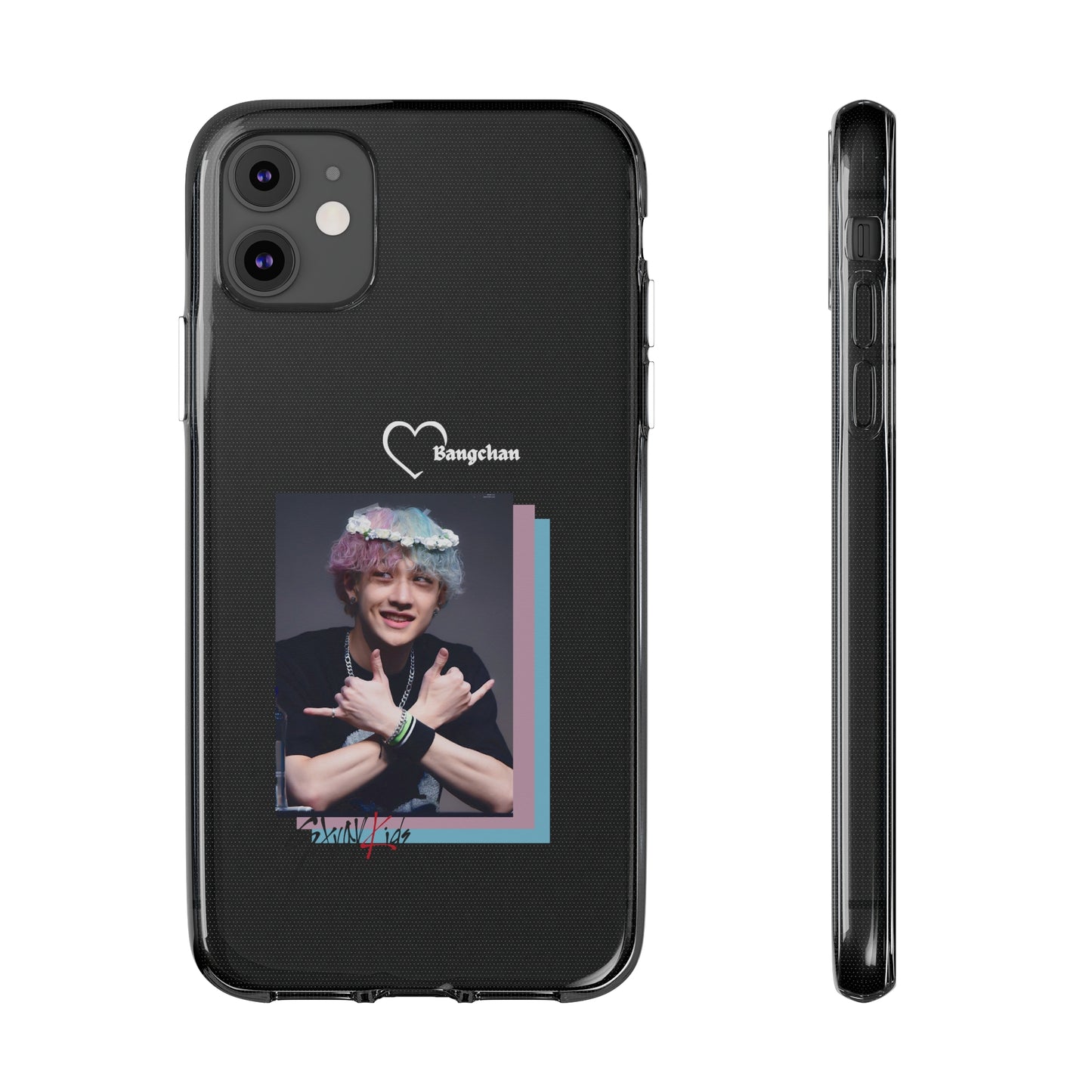 Straykids Bangchan clear phone case