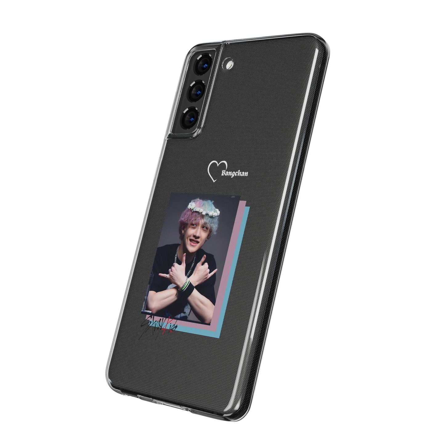 Straykids Bangchan clear phone case