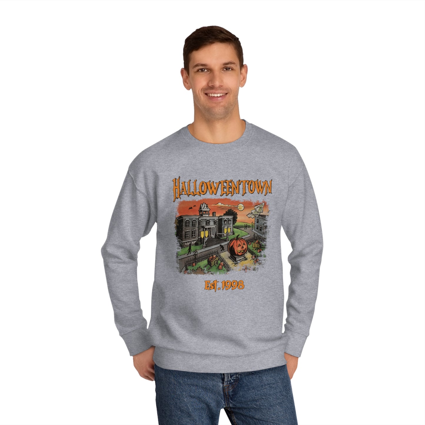 Halloween Town Unisex Crew Sweatshirt