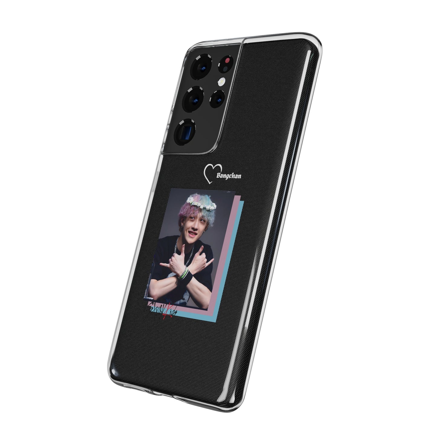 Straykids Bangchan clear phone case