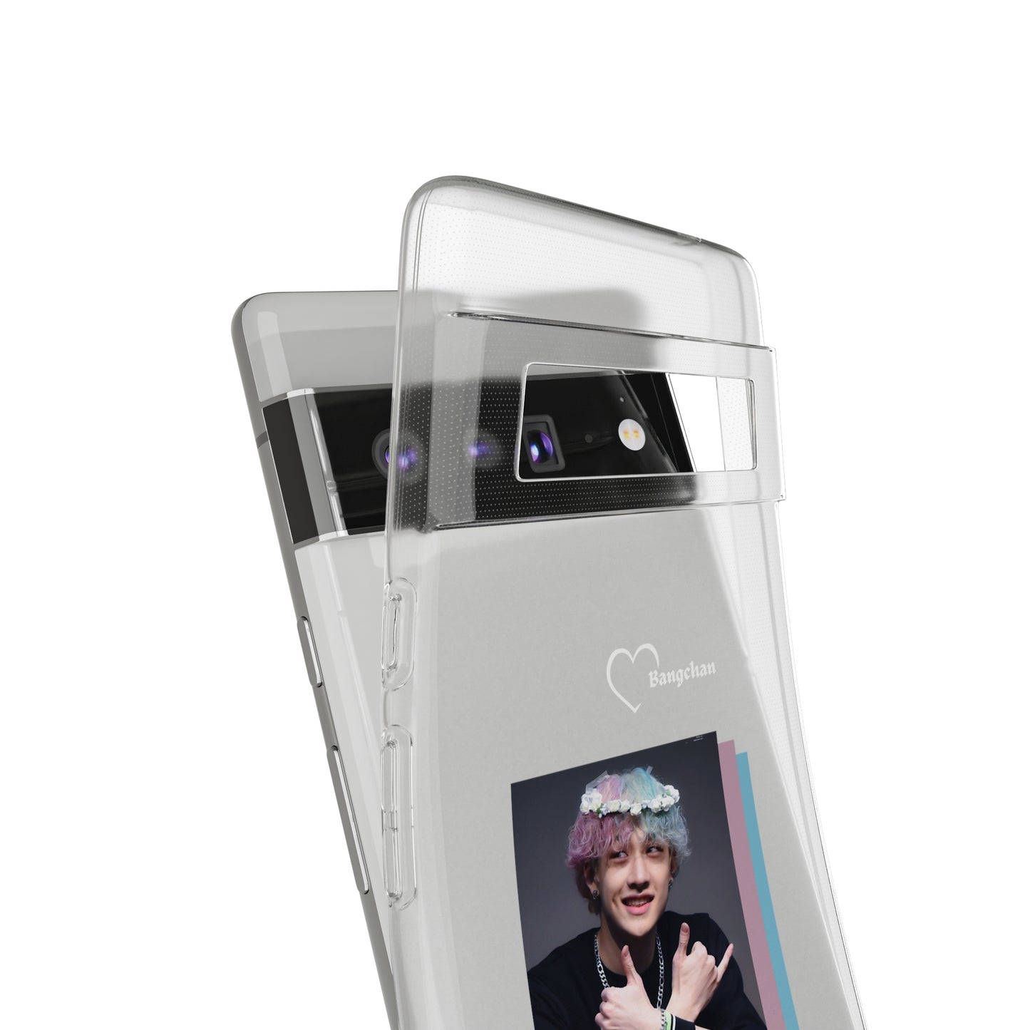 Straykids Bangchan clear phone case