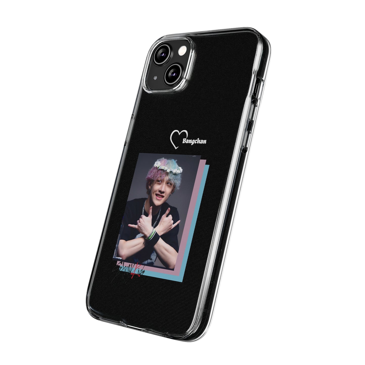 Straykids Bangchan clear phone case