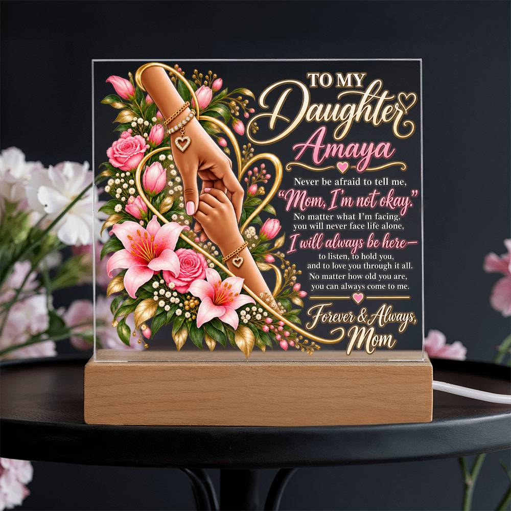 Acrylic Square Plaque