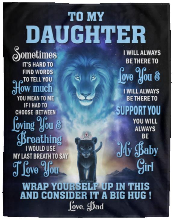 To My Daughter| Blanket From Dad |This Old Lion