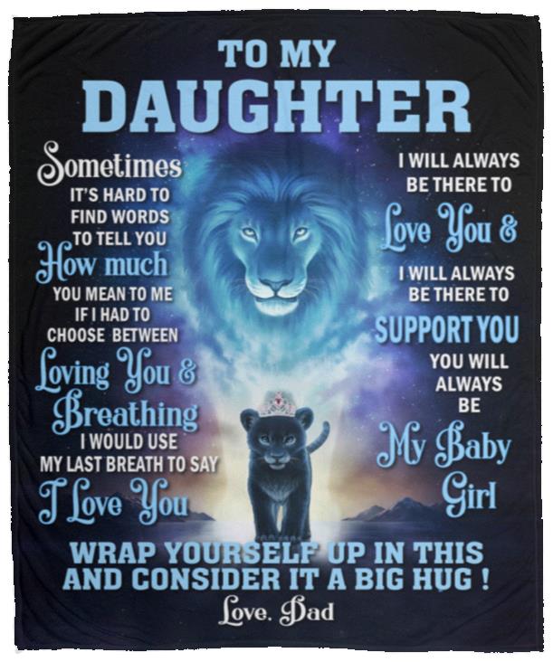 To My Daughter| Blanket From Dad |This Old Lion