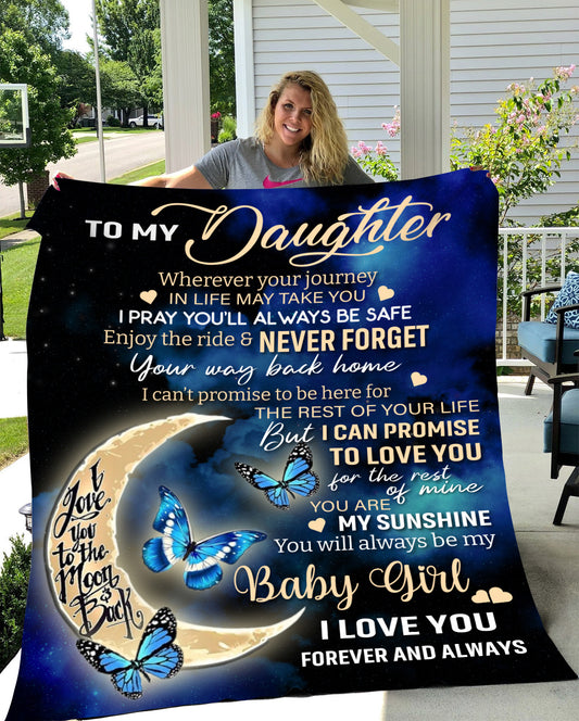 Daughter Blanket | From Mom/Dad