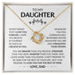 Daughter Necklace From Dad