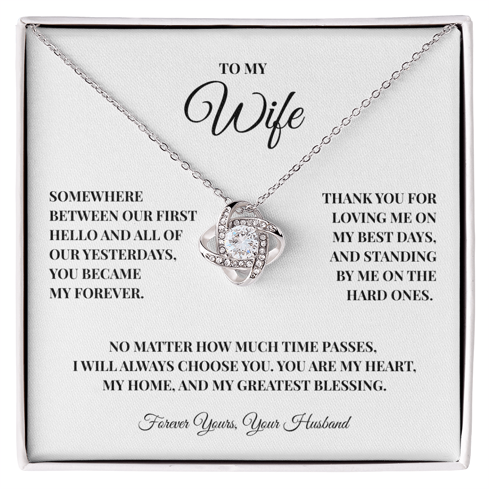 Wife Necklace From Husband