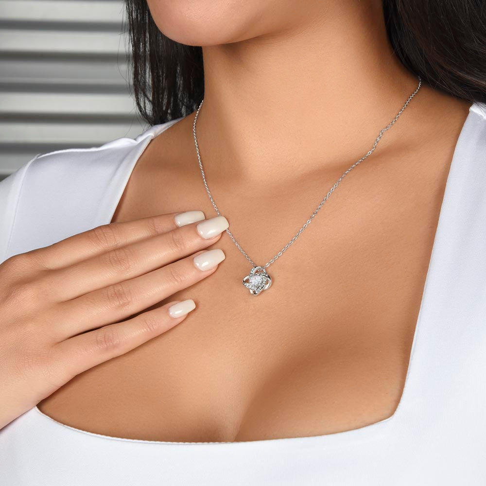 Apology Gift For Her - Love Knot Necklace
