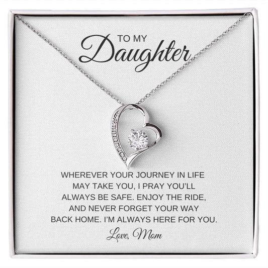 To My Daughter | Forever Love Necklace | From Mom