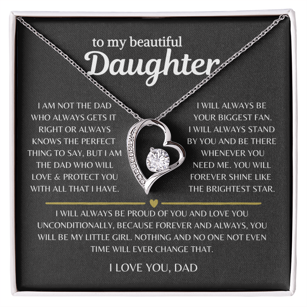 To My Daughter - Love Dad - Biggest Fan