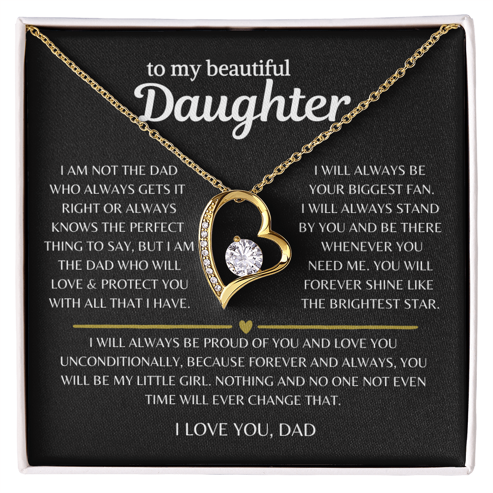To My Daughter - Love Dad - Biggest Fan