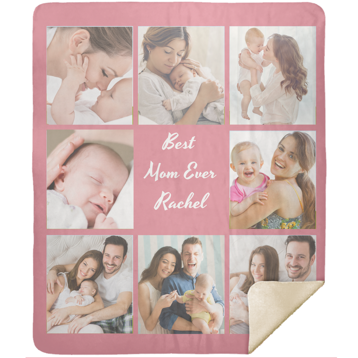 Best Mom Ever Photo Blanket