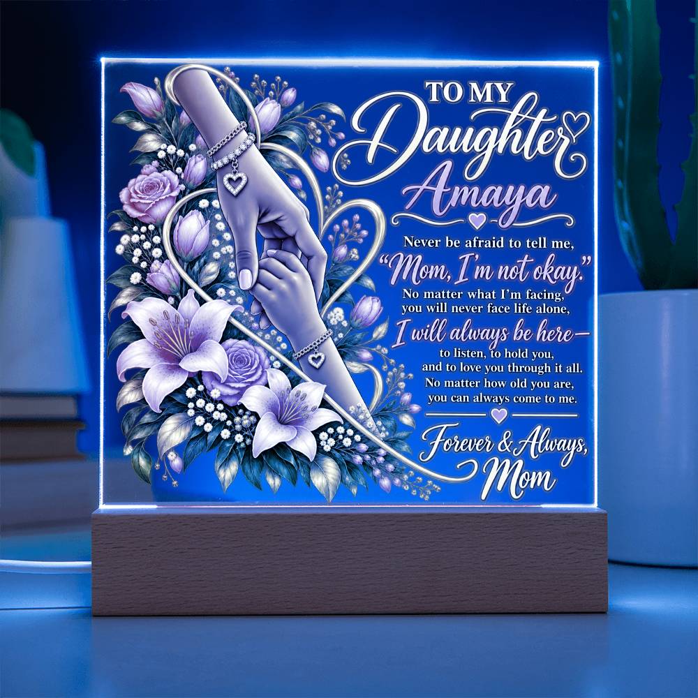 Acrylic Square Plaque