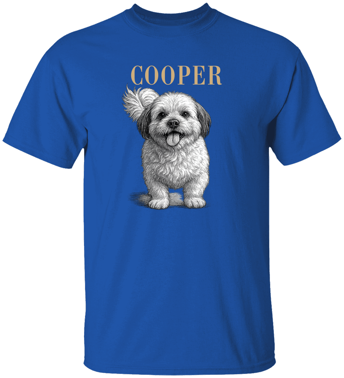 Personalized Pet Portrait T-Shirt | Custom Dog & Cat Photo Shirt | Hand-Drawn Pet Portrait Tee | Pet Lover Gift