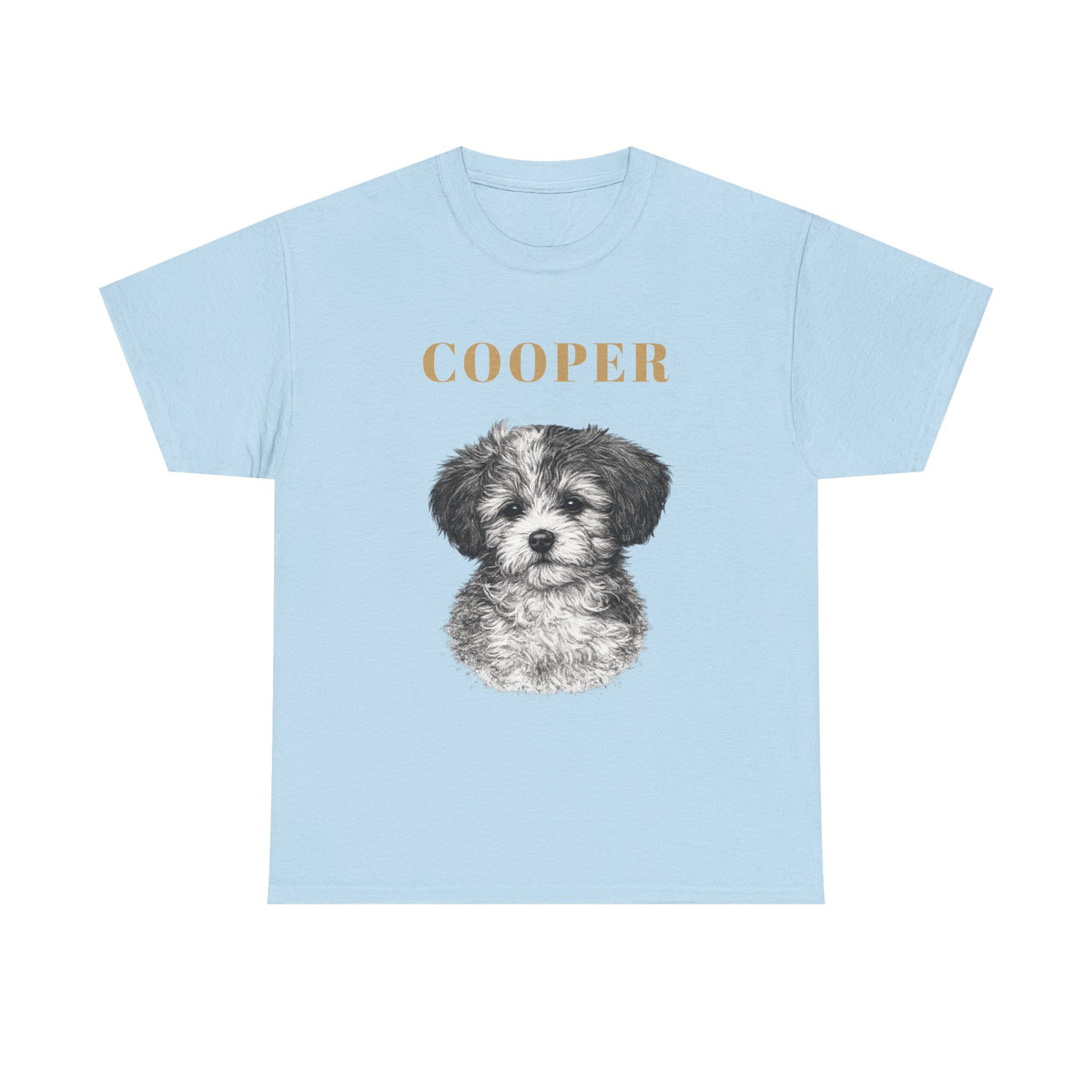 Personalized Pet Portrait T-Shirt | Custom Dog & Cat Photo Shirt | Hand-Drawn Pet Portrait Tee | Pet Lover Gift